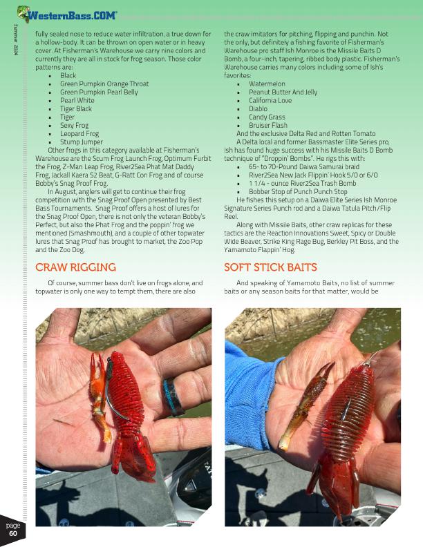 Lures for Summertime Success Presented by Fishermans Warehouse, Page 3