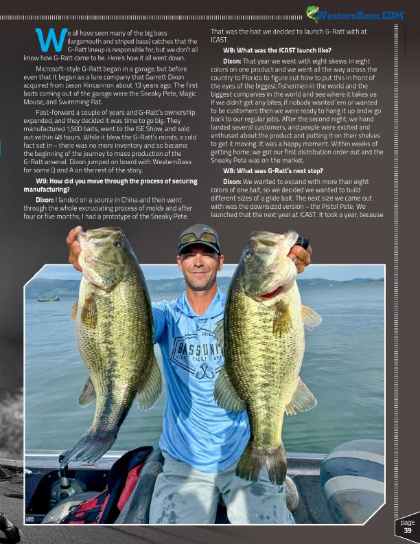 THE REAL STORY BEHIND G-RATT BAITS WITH GARRETT DIXON by Jody Only, Page 2