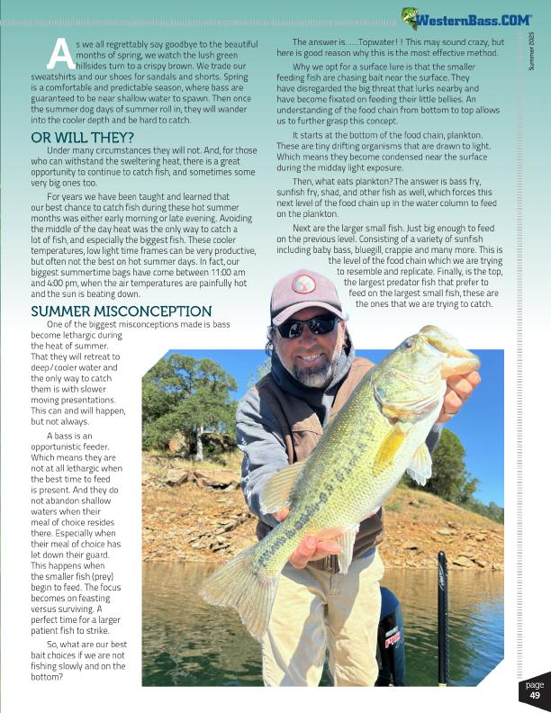 TOPWATER DURING THE MIDDLE OF THE DAY By John Liechty, Page 2