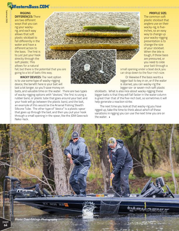 WACKY-RIGGING TIPS, TRICKS WAYS TO CHANGE THINGS UP by Glenn Walker, Page 3