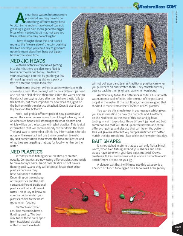 PUSH THE NED ENVELOPE THIS SEASON by Scott Petersen, Page 2