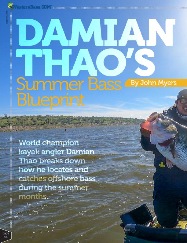 Damian Thao Summer Bass Fishing Tips