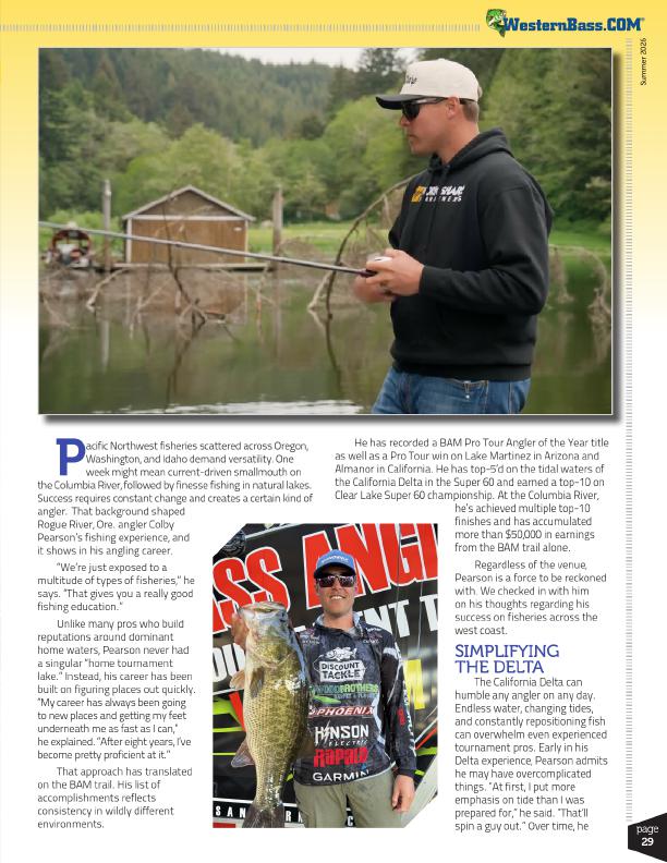 California Delta and Natural Lake Bass Fishing