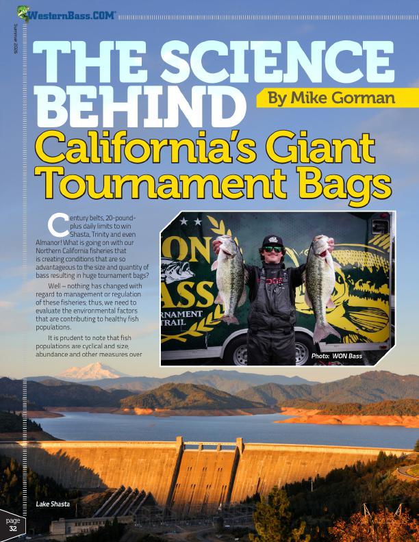 Bigger Bass and Tournament Limits