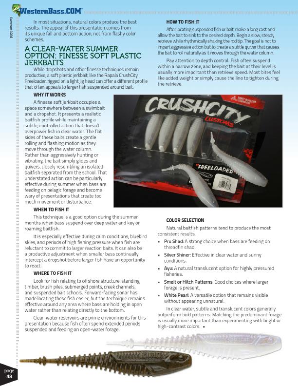 Pressured Bass Summer Fishing Guide