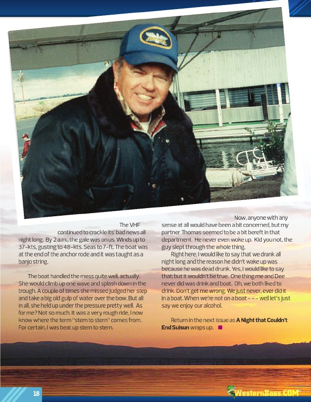 Westernbass Magazine - FREE Bass Fishing Tips And Techniques - Winter 2014, Page 18