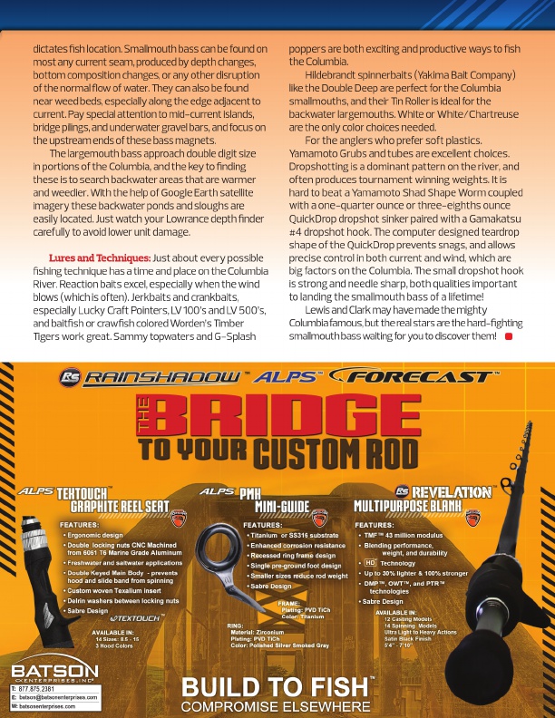 Westernbass Magazine - FREE Bass Fishing Tips And Techniques - Winter 2014, Page 35