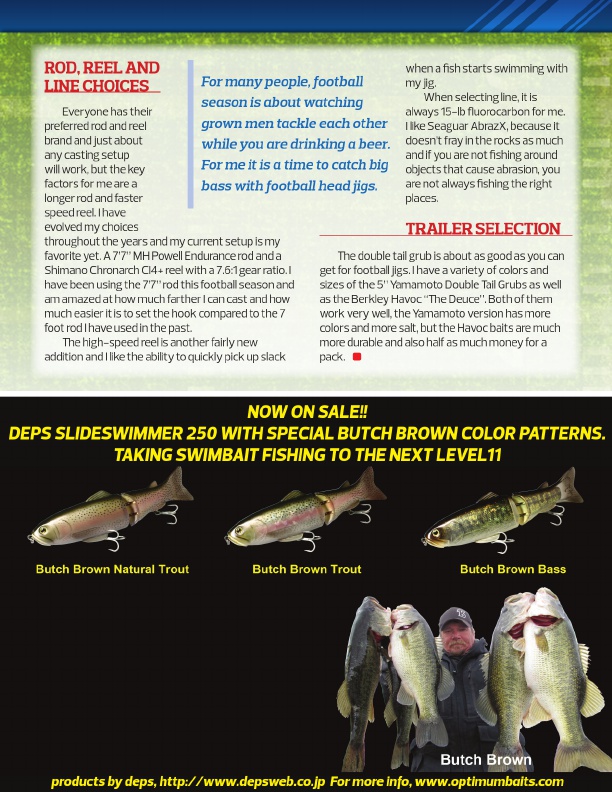 Westernbass Magazine - FREE Bass Fishing Tips And Techniques - Winter 2014, Page 39