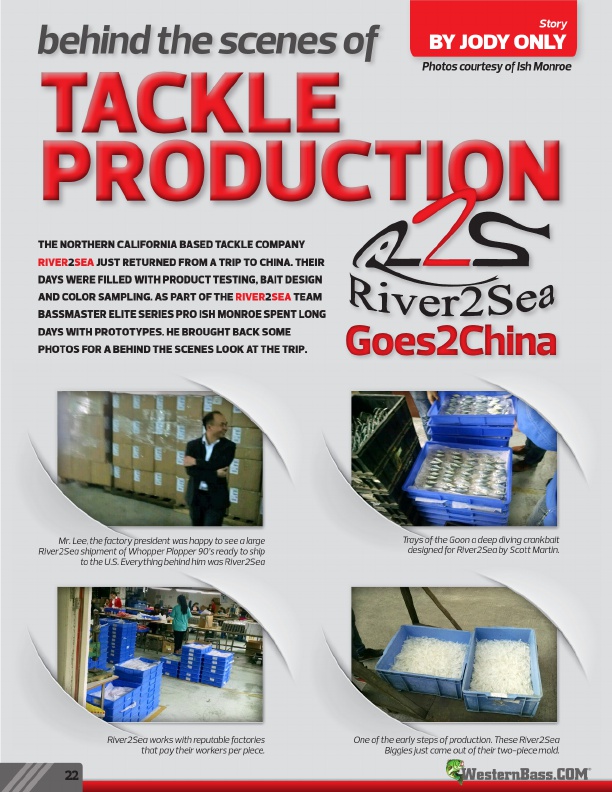 Behind The Senes Of Tackle Production River2Sea Goes To China by Jody Only