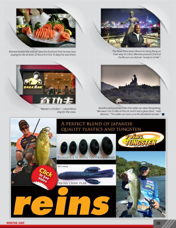 Westernbass Magazine - FREE Bass Fishing Tips And Techniques - Winter 2015, Page 25