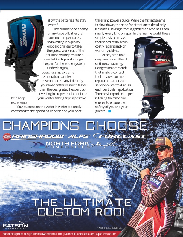 Westernbass Magazine - FREE Bass Fishing Tips And Techniques - Winter 2016, Page 9