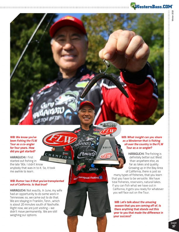 How to be a successful co angler fishing the FLW Tour