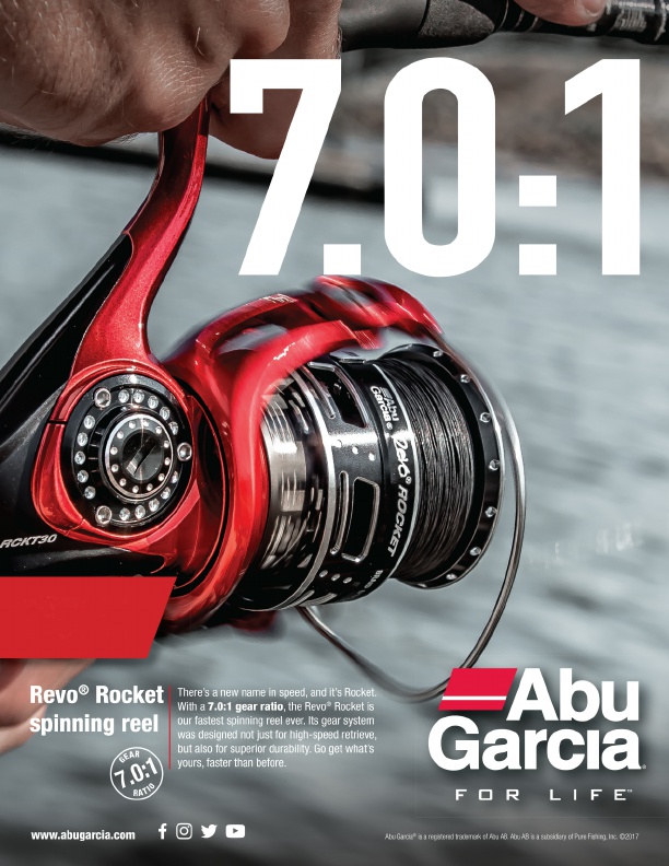 abu garcia revo rocket spinning reel fishing reel for bass