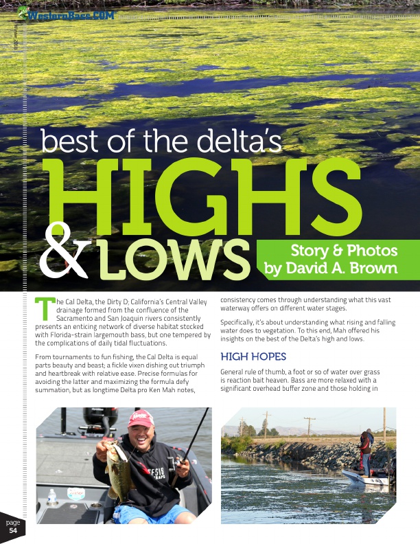 Video Tips for Tidal Water Fishing on the California Delta