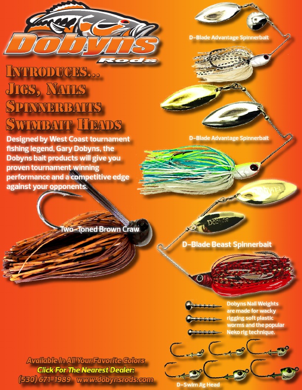 Offering superior hook penetration for light feeding fish, theDobyns Light Hook Swimbait Headsare an ideal choice for when conditions force you to downsize your presentation