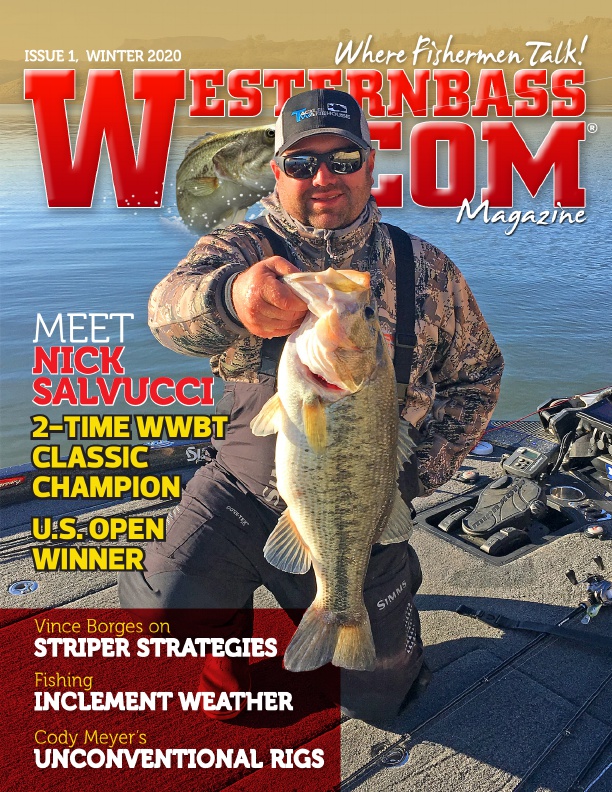 WesternBass Bass Fishing Winter 2020 Magazine is Free | Bass Fishing Tips for Winter Anglers