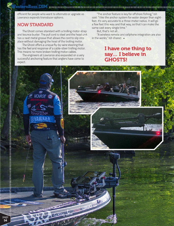 Ghost trolling motor now available