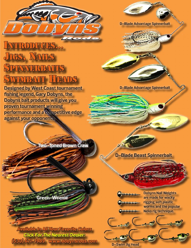 Dobyns Rods and Baits will give you proven winning performance