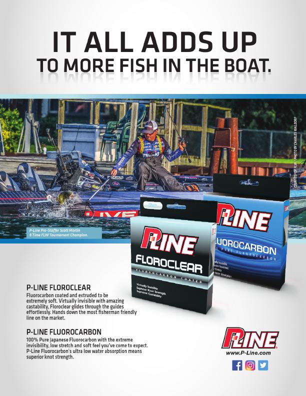 fluorocarbon fishing line from Pline, floroclear, video review