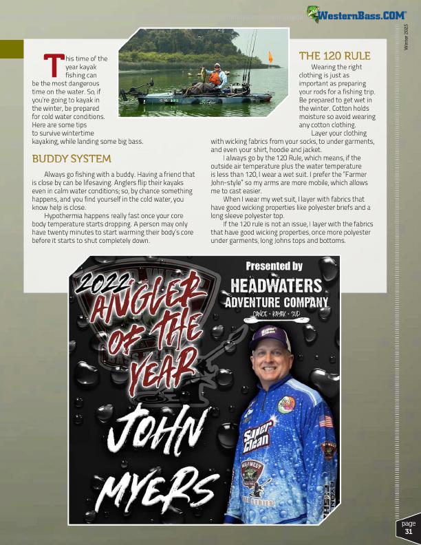 Surviving Wintertime Kayak Bassin with John Myers, Page 2