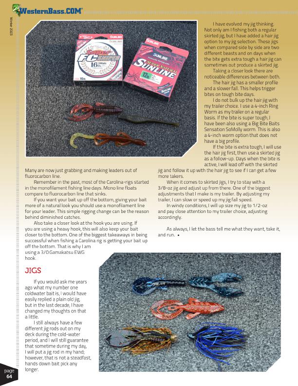 Coldwater Bass Tactics by Scott M. Peterson, Page 3