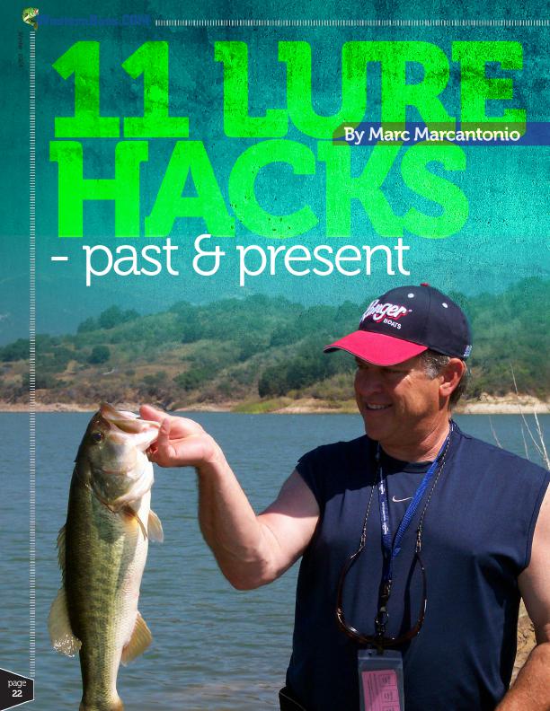 customizing lures and bass fishing techniques