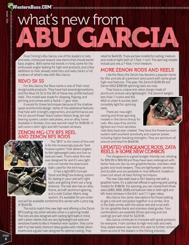Whats New From Abu Garcia 2024