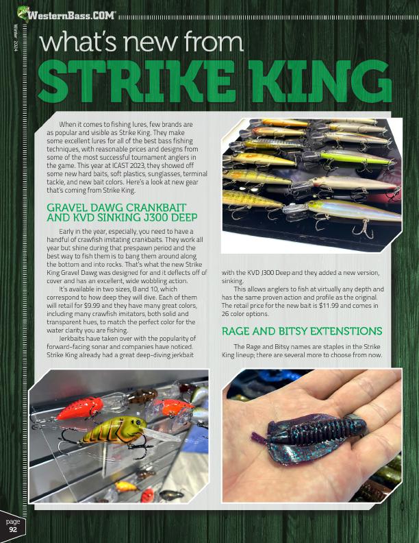 Whats New From Strike King 2024