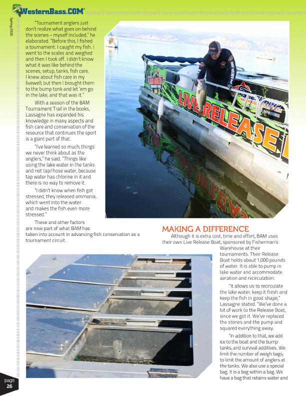 Making a Difference For the Sport of Bass Fishing, Page 3