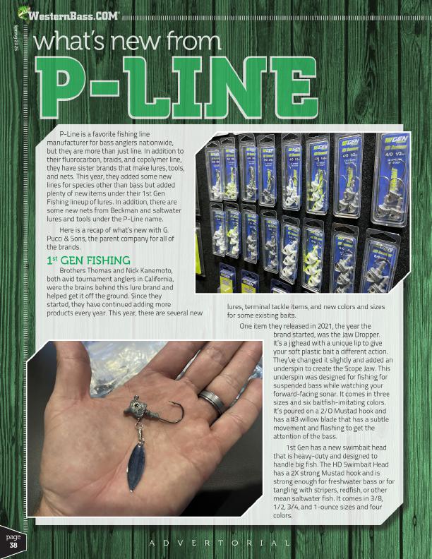 2025 New Year Gear | P-LINE 1st Gen Fishing