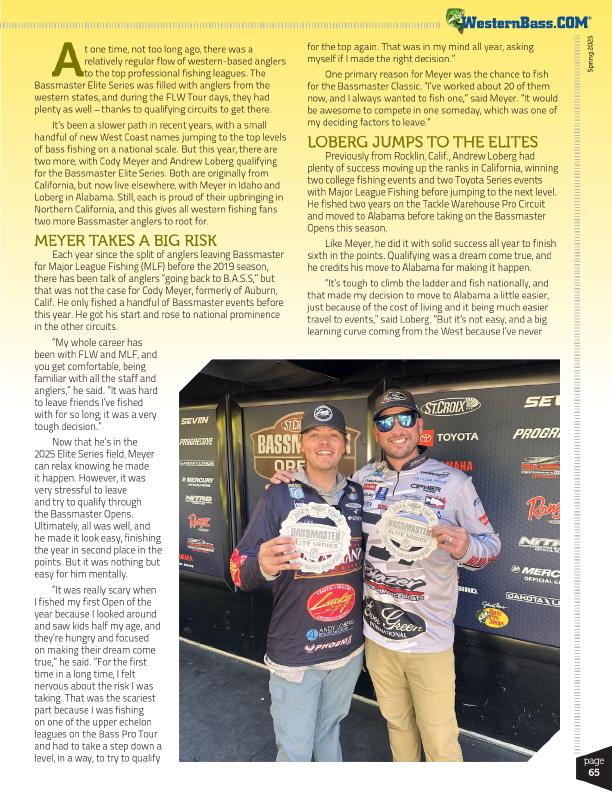 Former NorCal Anglers JoinRegjoin Bassmaster Elites by Tyler Brinks, Page 2