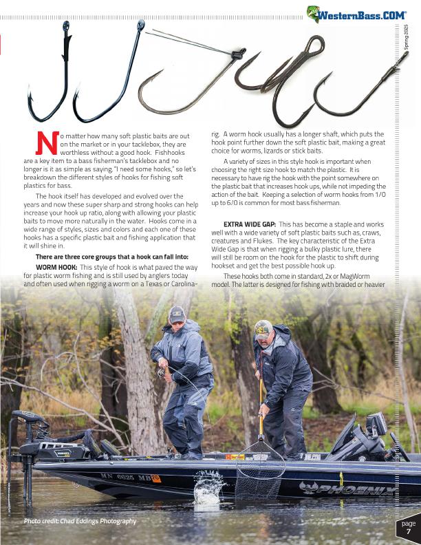 Hook Types To Match Plastic Baits by Glenn Walker, Page 2