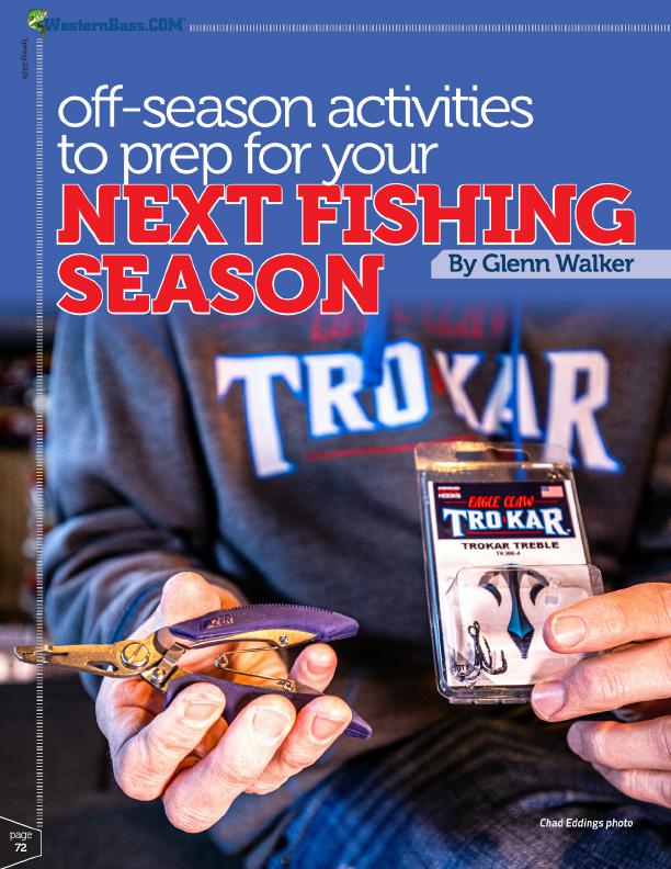 wintertime bass fishing