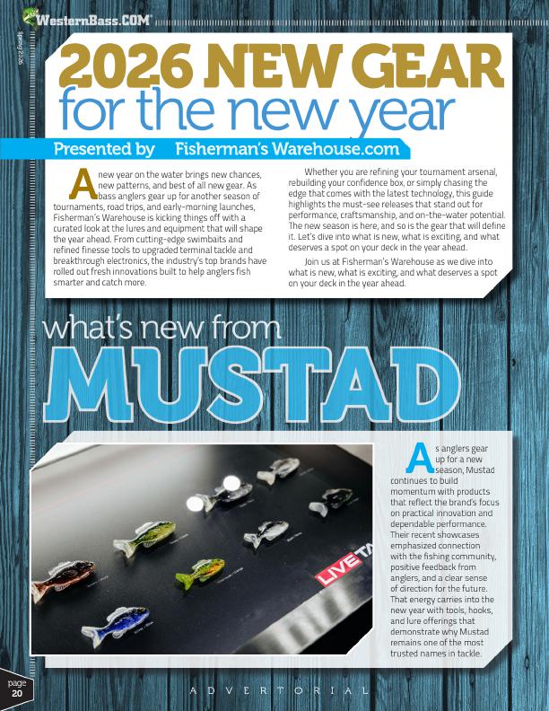 bass fishing gear 2026