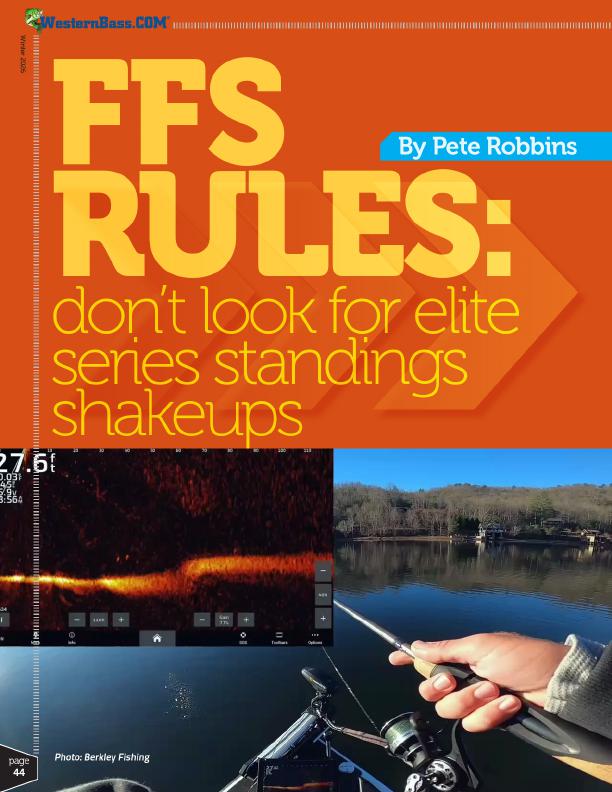 FFS rules for tournament anglers
