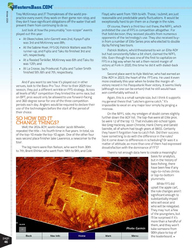 Forward Facing Sonar Rules Explained for 2026 by Pete Robbins, Page 3
