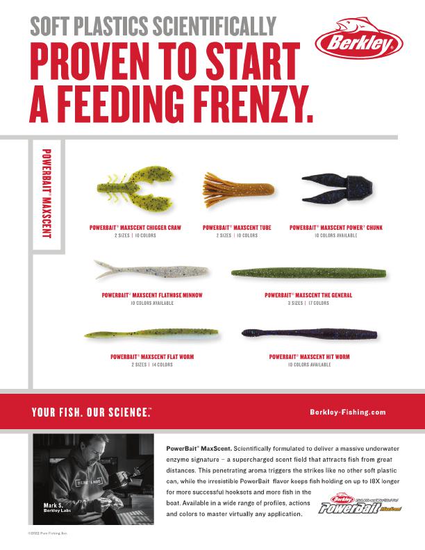 High-scent soft plastics for increased bass strikes