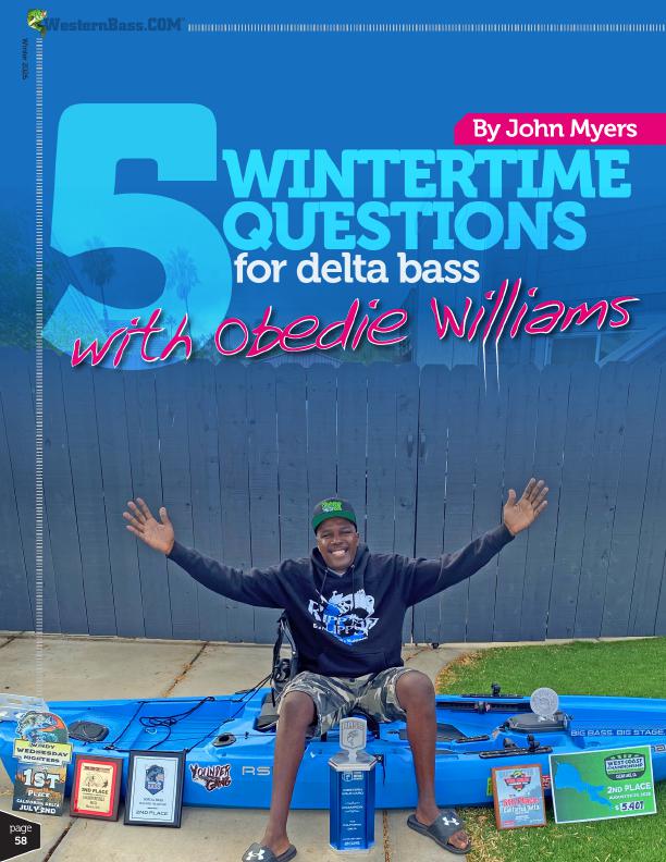 California Delta winter fishing tips
