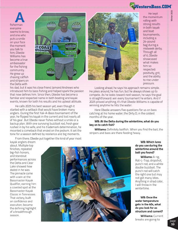 Wintertime Delta Bass QA with Obedie Williams by John Myers, Page 2