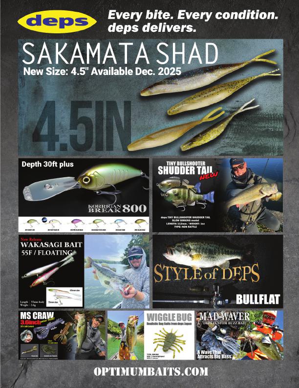 Top-performing Japanese and U.S. big-bass baits for serious anglers