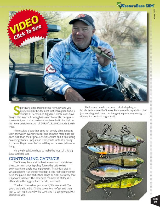 Gliding Into Big Bass Catches with Steve Kennedy, Page 2
